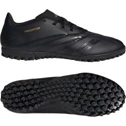 adidas Predator Club TF Multinocken-Fu&szlig;ballschuhe Herren A0QM - cblack/carbon/goldmt 44