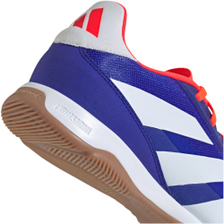 adidas Predator League IN Hallen-Fu&szlig;ballschuhe Herren AETB - lucblu/ftwwht/solred 41 1/3