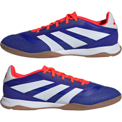 adidas Predator League IN Hallen-Fu&szlig;ballschuhe Herren AETB - lucblu/ftwwht/solred 41 1/3