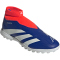 adidas Predator League Laceless TF Multinocken-Fu&szlig;ballschuhe Herren AETB - lucblu/ftwwht/solred 40 2/3