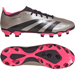 adidas Predator League MG Fußballschuhe Herren IF6383 - platin met./aurora black/turbo 42