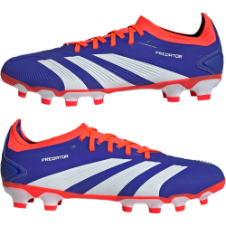 adidas Predator Pro MG Multi-Ground Fußballschuhe Herren 01F7 - ftwwht/solred/lucblu 44 2/3