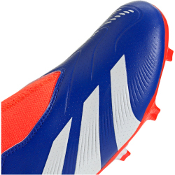 adidas Predator League Laceless FG Firm-Ground Fu&szlig;ballschuhe Kinder AETB - lucblu/ftwwht/solred 30
