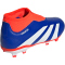 adidas Predator League Laceless FG Firm-Ground Fu&szlig;ballschuhe Kinder AETB - lucblu/ftwwht/solred 30