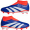 adidas Predator League Laceless FG Firm-Ground Fußballschuhe Kinder AETB - lucblu/ftwwht/solred 34