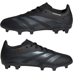 adidas Predator League FG Firm-Ground Fu&szlig;ballschuhe Kinder A0QM - cblack/carbon/goldmt 30