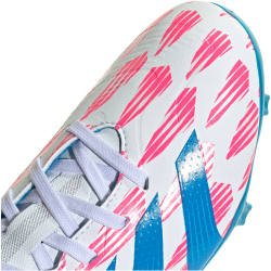 adidas Predator League FG Firm-Ground Fu&szlig;ballschuhe Kinder 01F7 - ftwwht/solblu/sopink 28