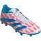 adidas Predator League FG Firm-Ground Fu&szlig;ballschuhe Kinder 01F7 - ftwwht/solblu/sopink 28