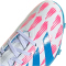 adidas Predator League FG Fu&szlig;ballschuhe Kinder IF6352 - cloud white/solar blue/solar pink 28