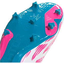 adidas Predator League FG Firm-Ground Fu&szlig;ballschuhe Herren 01F7 - ftwwht/solblu/sopink 44