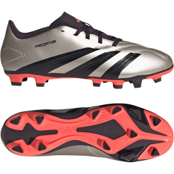 adidas Predator Club FxG Fußballschuhe Herren IF6341 - platin met./aurora black/turbo 46