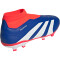 adidas Predator League Laceless FG Firm-Ground Fußballschuhe Herren AETB - lucblu/ftwwht/solred 44 2/3