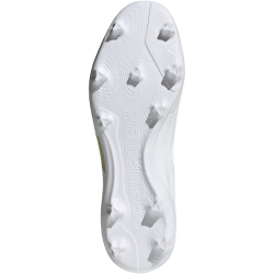 adidas Predator League Laceless FG Firm-Ground Fu&szlig;ballschuhe Herren 01F7 - ftwwht/goldmt/sabemt 40 2/3