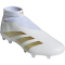 adidas Predator League Laceless FG Firm-Ground Fu&szlig;ballschuhe Herren 01F7 - ftwwht/goldmt/sabemt 40 2/3