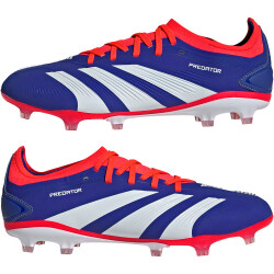 adidas Predator Pro FG Firm-Ground Fußballschuhe Herren 01F7 - ftwwht/solred/lucblu 39 1/3
