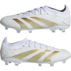 adidas Predator Pro FG Firm-Ground Fu&szlig;ballschuhe Herren 01F7 - ftwwht/goldmt/sabemt 40