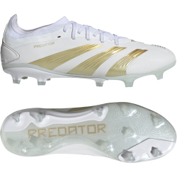 adidas Predator Pro FG Firm-Ground Fußballschuhe Herren 01F7 - ftwwht/goldmt/sabemt 41 1/3
