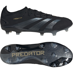 adidas Predator Pro FG Firm-Ground Fußballschuhe Herren A0QM - cblack/carbon/goldmt 48
