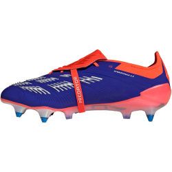 adidas Predator Elite Fold-Over Tongue SG Soft-Ground Fu&szlig;ballschuhe Herren AETB - lucblu/ftwwht/solred 40 2/3