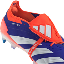 adidas Predator Elite Fold-Over Tongue SG Soft-Ground Fu&szlig;ballschuhe Herren AETB - lucblu/ftwwht/solred 40 2/3