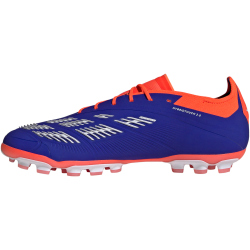 adidas Predator Elite 2G/3G AG Kunstrasen-Fu&szlig;ballschuhe Herren AETB - lucblu/ftwwht/solred 39 1/3
