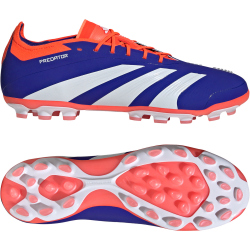 adidas Predator Elite 2G/3G AG Kunstrasen-Fu&szlig;ballschuhe Herren AETB - lucblu/ftwwht/solred 39 1/3