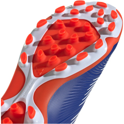 adidas Predator League 2G/3G AG Kunstrasen-Fu&szlig;ballschuhe Herren AETB - lucblu/ftwwht/solred 39 1/3