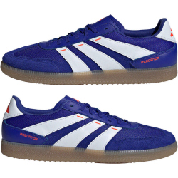 adidas Predator Freestyle IN Hallen-Fu&szlig;ballschuhe Herren AETB - lucblu/ftwwht/solred 39 1/3