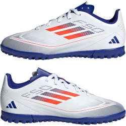 adidas F50 Club TF Multinocken-Fu&szlig;ballschuhe Kinder 01F7 - ftwwht/solred/lucblu 33