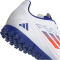 adidas F50 Club TF Multinocken-Fu&szlig;ballschuhe Kinder 01F7 - ftwwht/solred/lucblu 33
