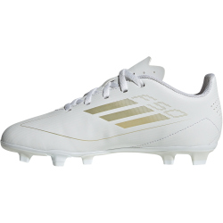 adidas F50 Club FxG Multi-Ground Fu&szlig;ballschuhe Kinder 01F7 - ftwwht/goldmt/ftwwht 28