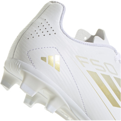 adidas F50 Club FxG Multi-Ground Fu&szlig;ballschuhe Kinder 01F7 - ftwwht/goldmt/ftwwht 28