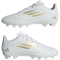 adidas F50 Club FxG Multi-Ground Fu&szlig;ballschuhe Kinder 01F7 - ftwwht/goldmt/ftwwht 28
