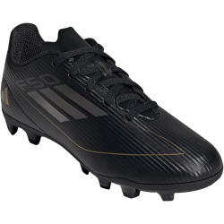 adidas F50 Club FxG Multi-Ground Fu&szlig;ballschuhe Kinder A0QM - cblack/ironmt/goldmt 28