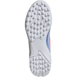 adidas F50 League Laceless TF Multinocken-Fu&szlig;ballschuhe Kinder 01F7 - ftwwht/solred/lucblu 30