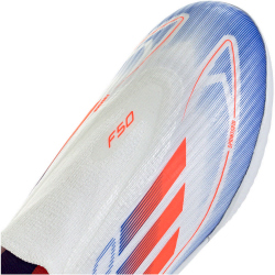 adidas F50 League Laceless TF Multinocken-Fu&szlig;ballschuhe Kinder 01F7 - ftwwht/solred/lucblu 30