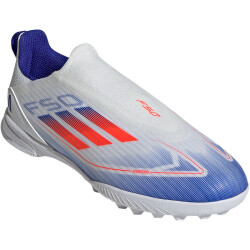 adidas F50 League Laceless TF Multinocken-Fußballschuhe Kinder 01F7 - ftwwht/solred/lucblu 32