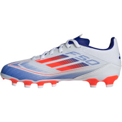 adidas F50 League MG Multi-Ground Fußballschuhe Kinder 01F7 - ftwwht/solred/lucblu 30