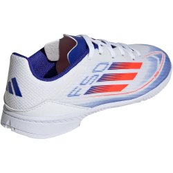 adidas F50 League IN Hallen-Fu&szlig;ballschuhe Kinder 01F7 - ftwwht/solred/lucblu 30