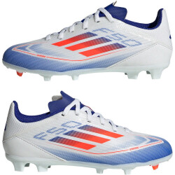 adidas F50 League FG/MG Fußballschuhe Kinder 01F7 - ftwwht/solred/lucblu 30