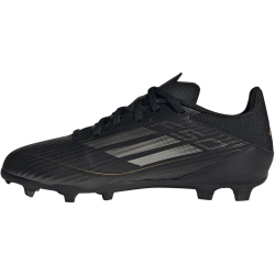 adidas F50 League FG/MG Fu&szlig;ballschuhe Kinder A0QM - cblack/ironmt/goldmt 30