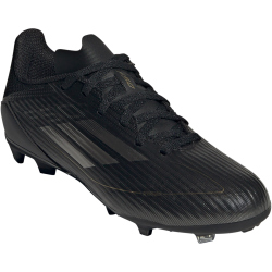 adidas F50 League FG/MG Fu&szlig;ballschuhe Kinder A0QM - cblack/ironmt/goldmt 30