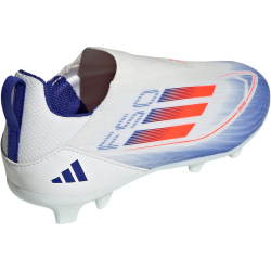 adidas F50 League Laceless FG/MG Fu&szlig;ballschuhe Kinder 01F7 - ftwwht/solred/lucblu 30
