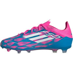 adidas F50 Pro FG Firm-Ground Fu&szlig;ballschuhe Kinder A6WM - solblu/ftwwht/sopink 35.5