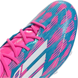 adidas F50 Pro FG Firm-Ground Fu&szlig;ballschuhe Kinder A6WM - solblu/ftwwht/sopink 35.5