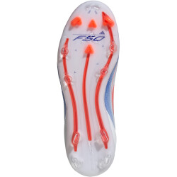 adidas F50 Pro FG Firm-Ground Fußballschuhe Kinder 01F7 - ftwwht/solred/lucblu 36