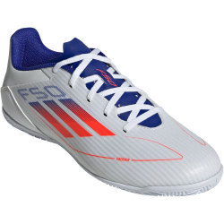 adidas F50 Club IN Hallen-Fu&szlig;ballschuhe Herren 01F7 - ftwwht/solred/lucblu 39 1/3