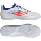 adidas F50 Club IN Hallen-Fußballschuhe Herren 01F7 - ftwwht/solred/lucblu 40 2/3