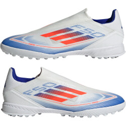 adidas F50 League Laceless TF Multinocken-Fußballschuhe Herren 01F7 - ftwwht/solred/lucblu 46