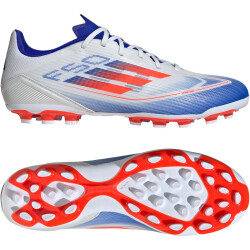adidas F50 League 2G/3G AG Kunstrasen-Fußballschuhe Herren 01F7 - ftwwht/solred/lucblu 40